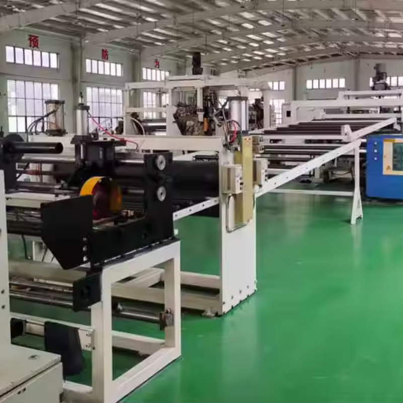 Fully automatic PE PP PS ABS sheet extruder acrylic sheet plastic machinery